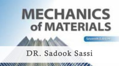 Solid Mechanics ( MECH 223 ) Dr. Sadok SASSI